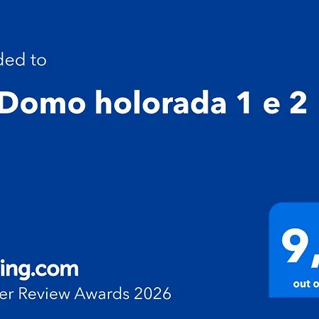 Appartement Sa Domo Holorada 1 E 2