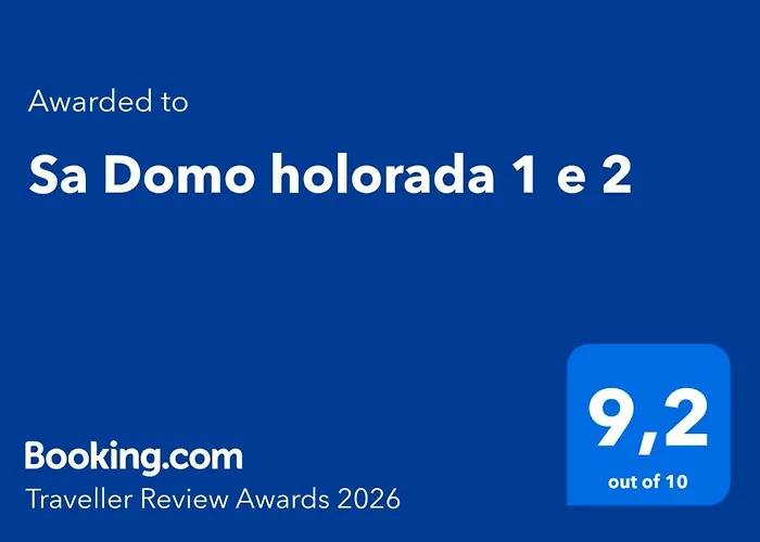 Appartement Sa Domo Holorada 1 E 2